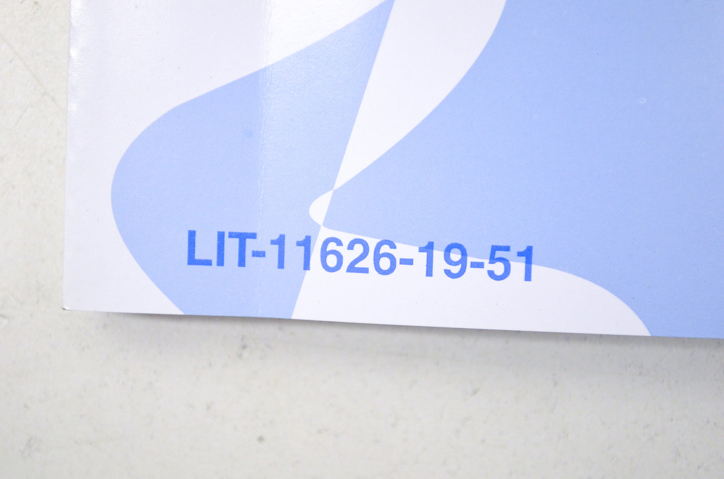 OEM Yamaha LIT-11626-19-51 TT-R125EV/LV/LEV Owner's Manual NOS