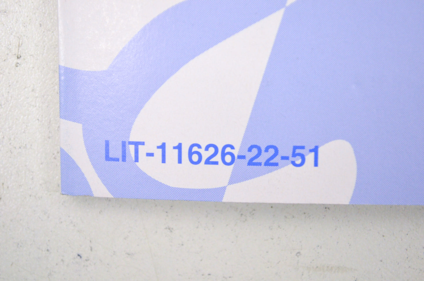 OEM Yamaha LIT-11626-22-51 Owner's Manual 09 R6 YZFR6Y/C NOS