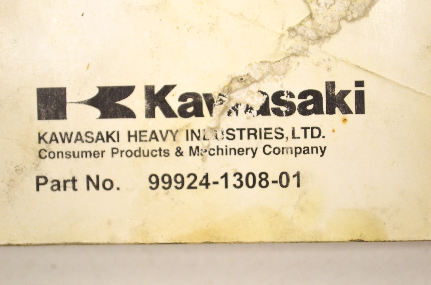 OEM Kawasaki 99924-1308-01 Service Manual JH1200B