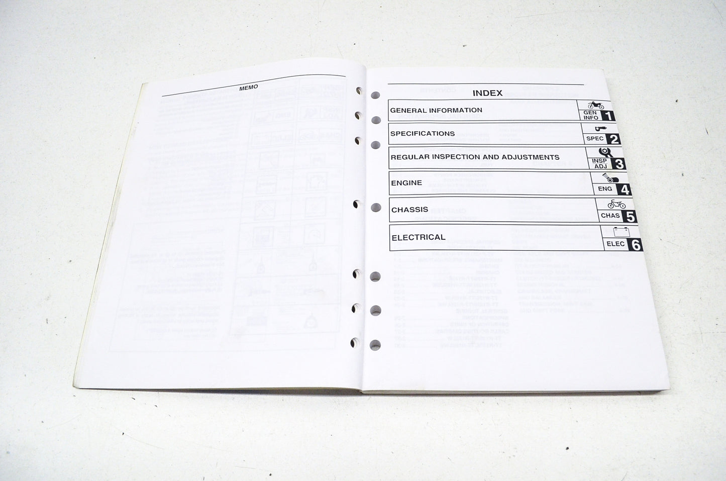 OEM Yamaha Owner's Service Manual TT-R125S, TTR125ES, TT-R125LWS, TT-R125LWES