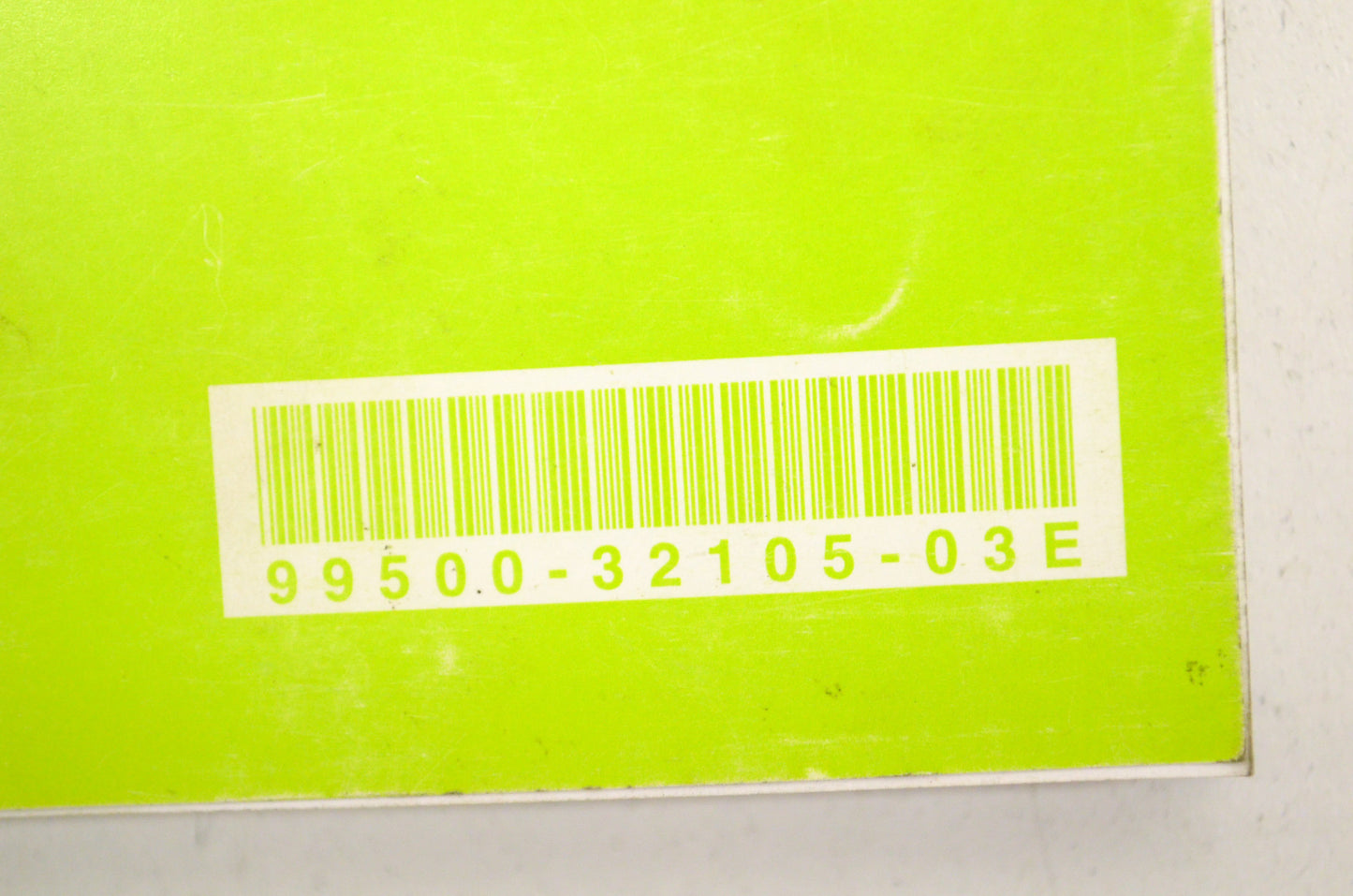 OEM Suzuki 99500-32105-03E GZ250 1999-2010 Service Manual NOS