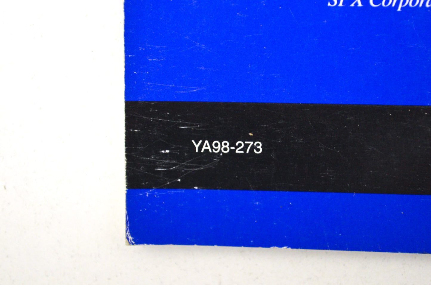 OEM Yamaha YA98-273 Motorsports Essential Service Tools Manual