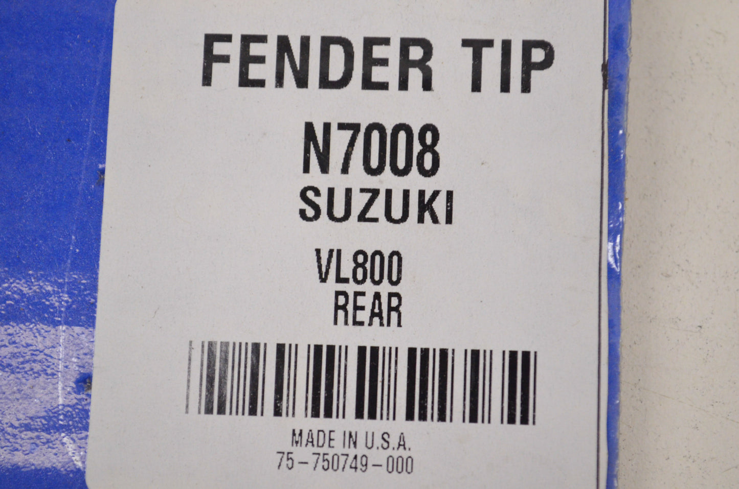 New National Cycle Suzuki VL800 Cast Rear Fender Tip NOS