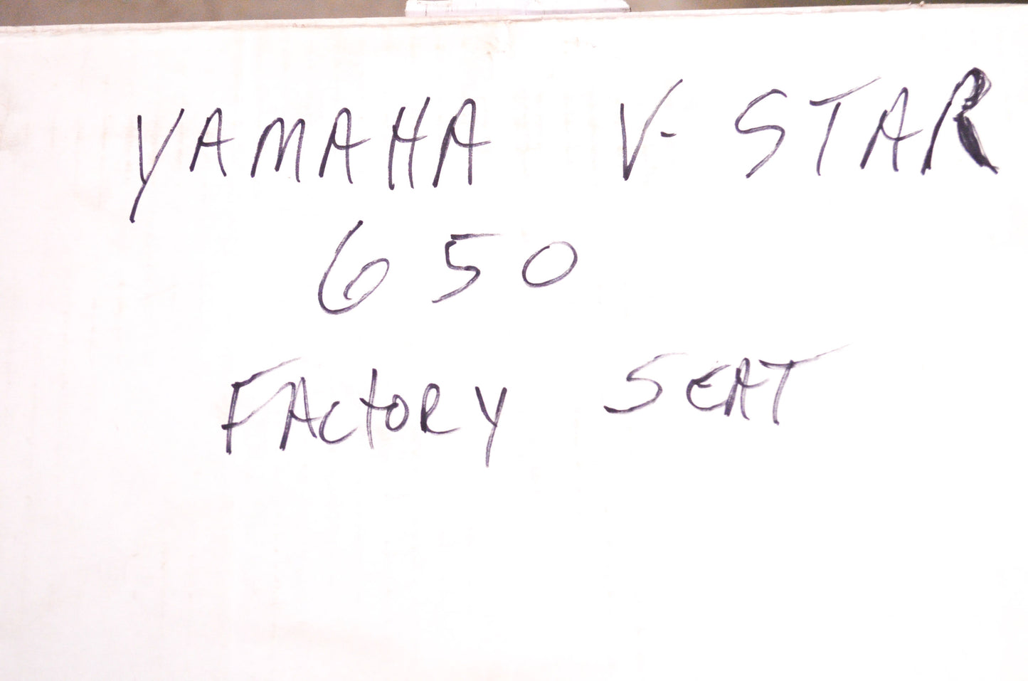 OEM Yamaha V-Star 650 Factory Seat Assembly