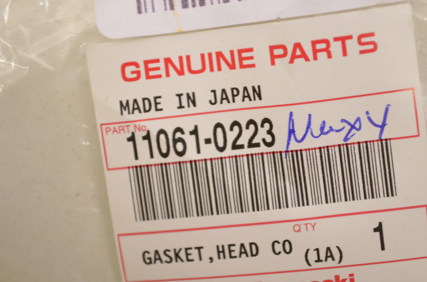 Head Cover Gasket NOS