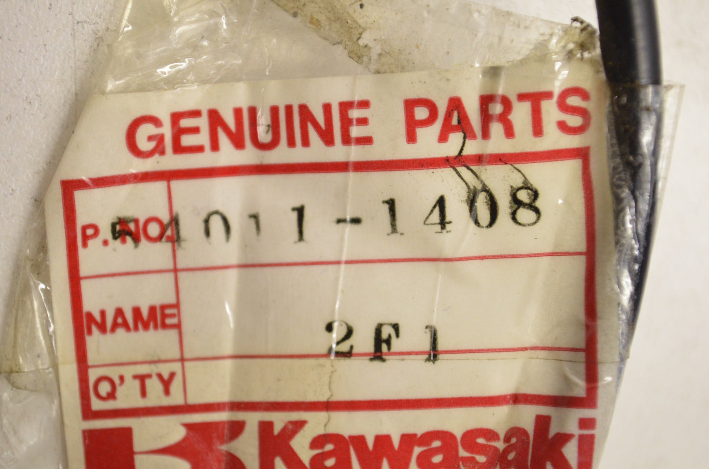 OEM Kawasaki 54011-1408 Clutch Cable NOS