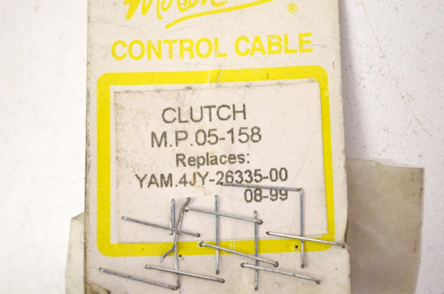Parts Unlimited 05-158, 4JY-26335-00 Clutch Cable NOS