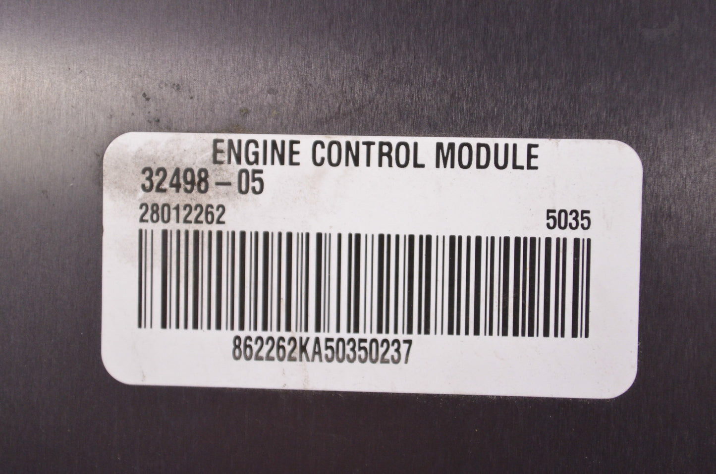 ECU Control Unit