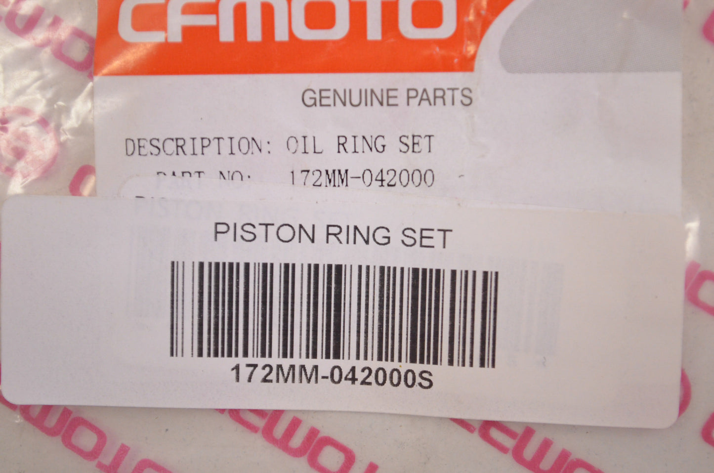 New CFMoto CF 250 Piston Ring Kit NOS