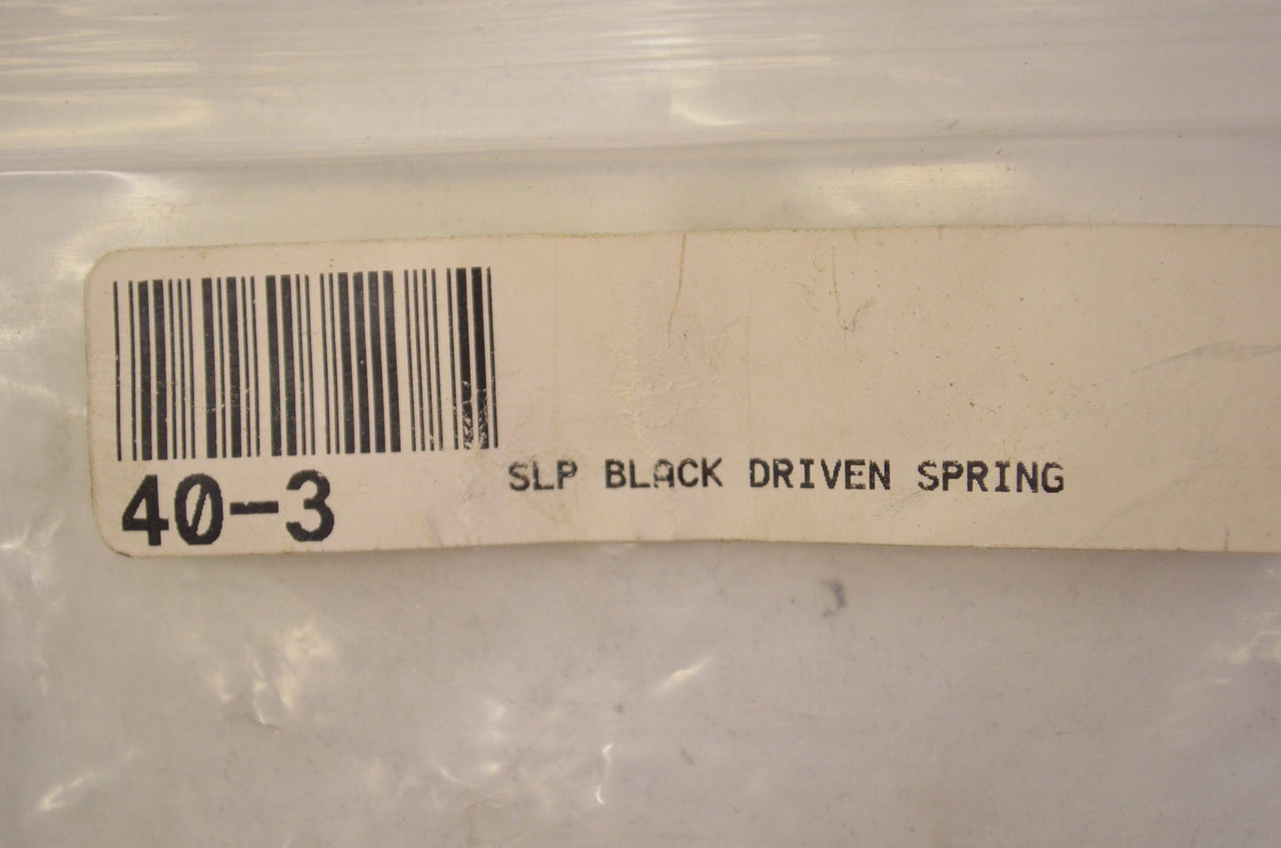 New SLP Black Driven Spring NOS
