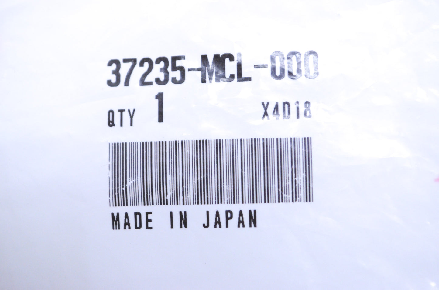 OEM Honda 37235-MCL-000 Rubber Cushion NOS