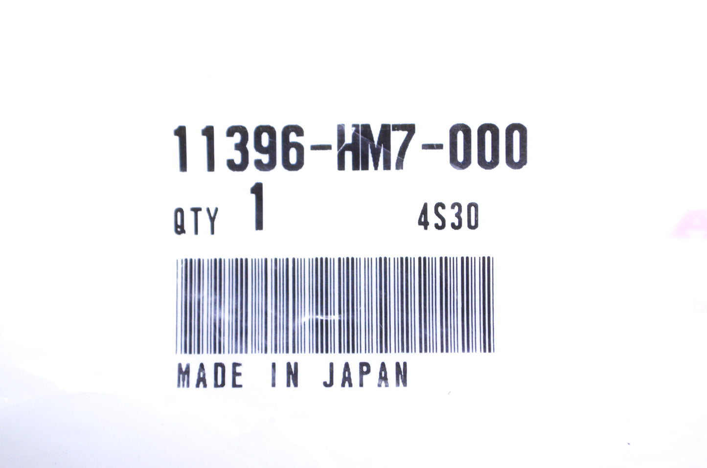 OEM Honda 11396-HM7-000 Gasket