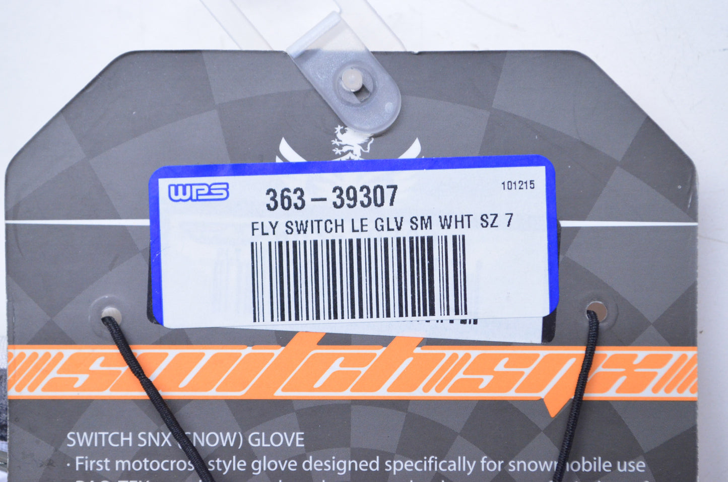 Fly Racing 363-39307 White/Gray XS Switch Snx LE Glove NOS
