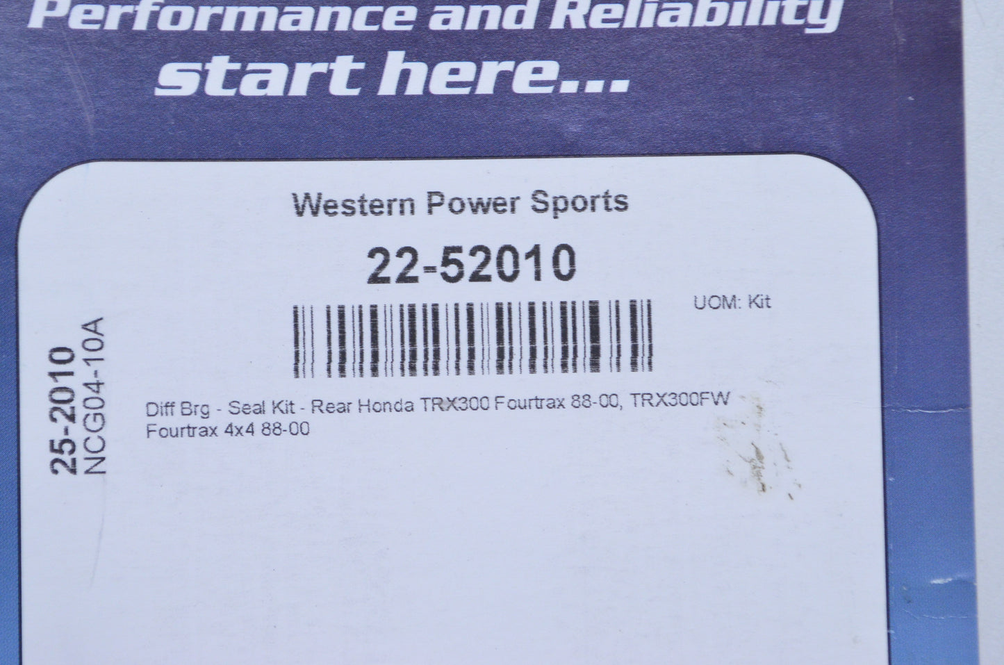 All Balls 22-52010 Rear Differential Bearing Kit NOS