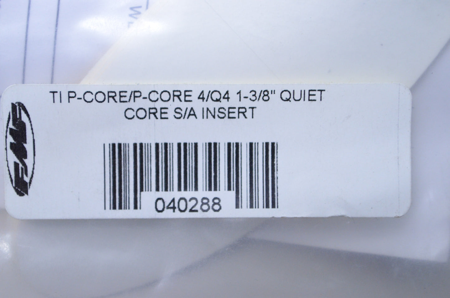 New FMF TI P-Core/P-Core 4/Q4 1-3/8' Quiet Core S/A Insert NOS