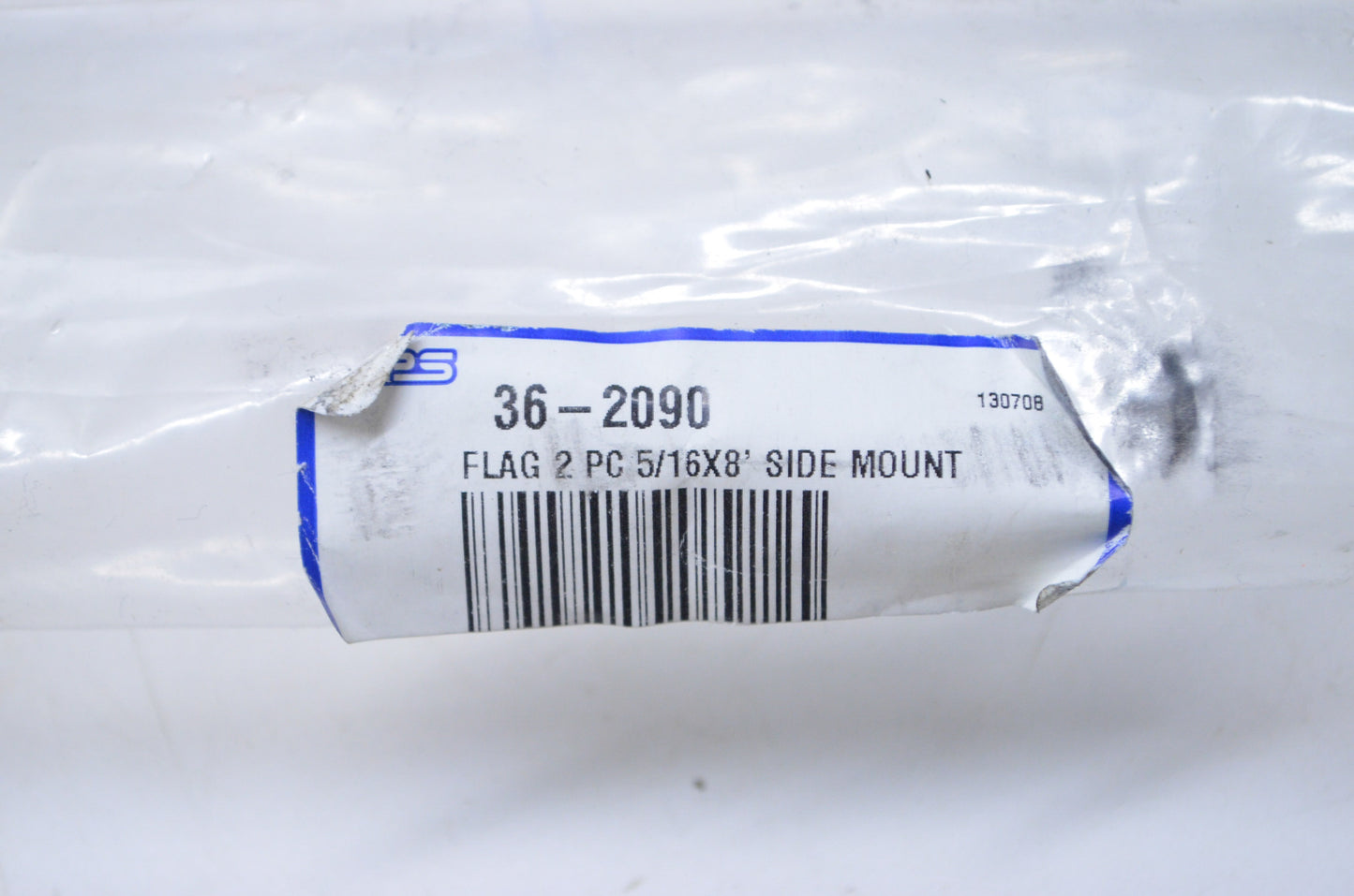 Safety Vehicle 36-2090 5/16x8' Side Mount Flag NOS