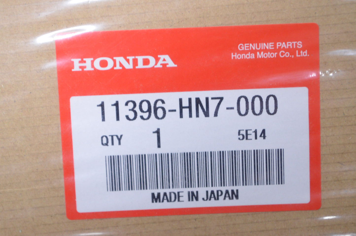 OEM Honda 11396-HN7-000 Gasket NOS
