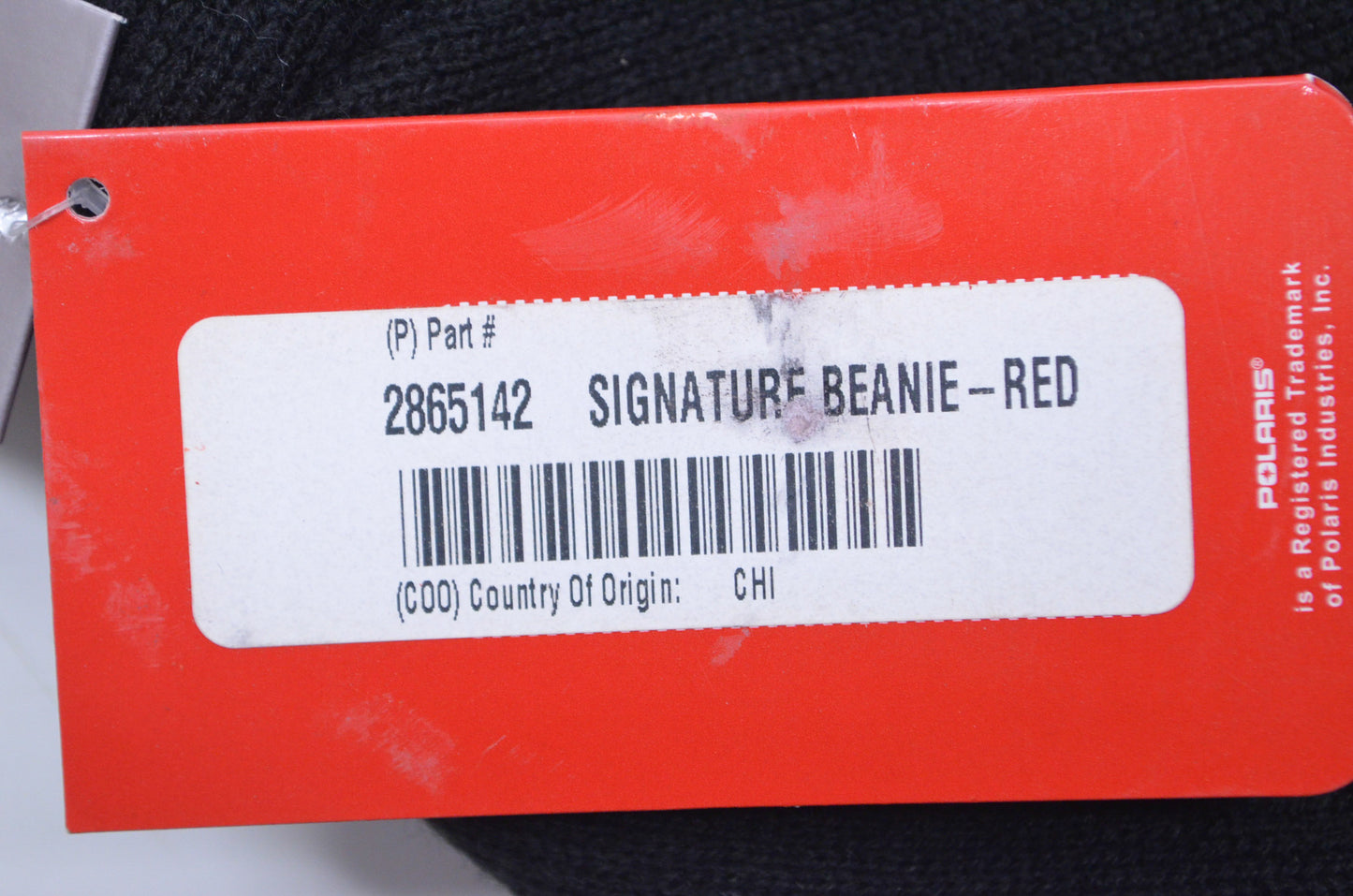 Polaris 2865142 Red/Black Beanie