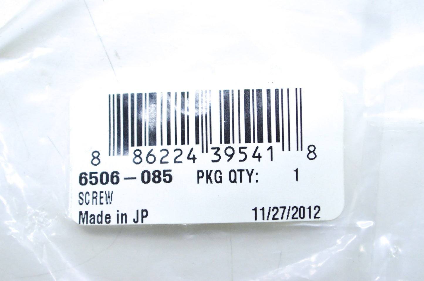 OEM Arctic Cat 6506-085 Screw Qty 2 NOS