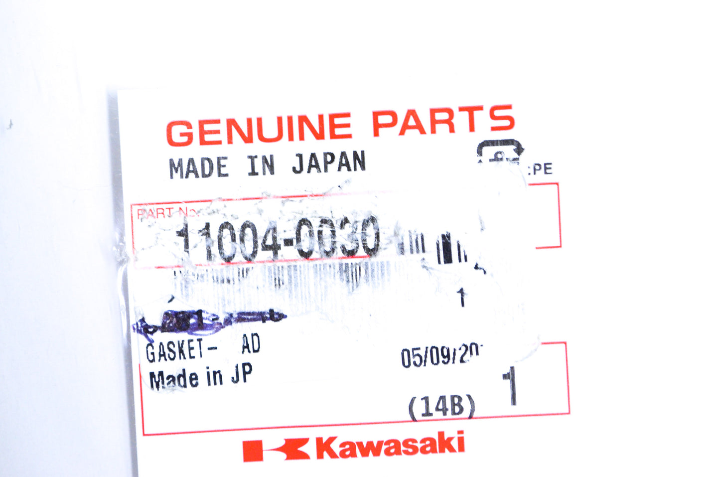 OEM Kawasaki 11004-0030 Head Gasket NOS