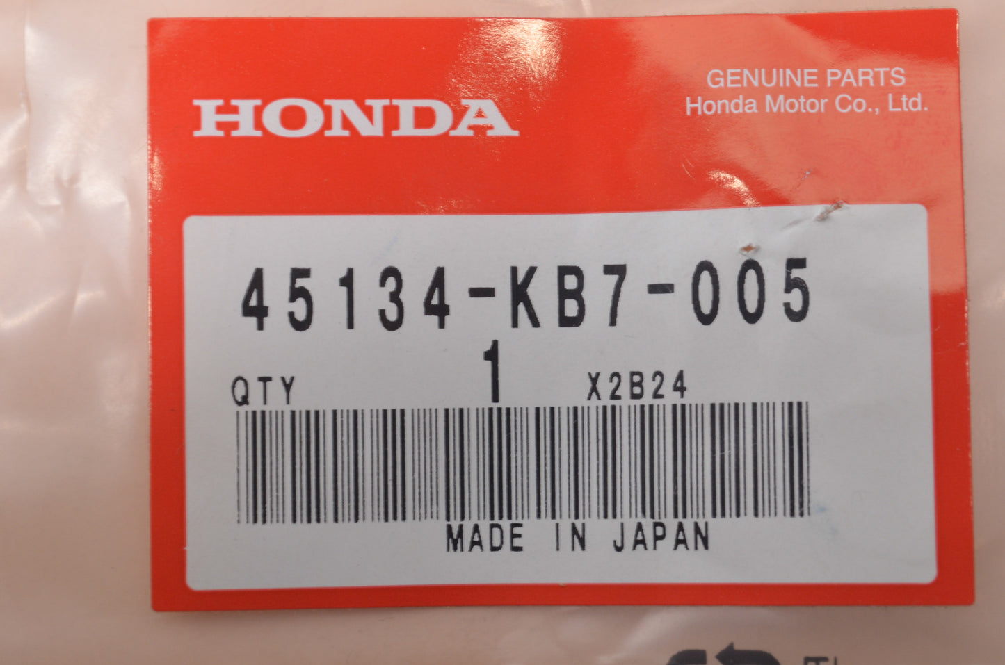 OEM Honda 45134-KB7-005 Brake Cam Dust Seal NOS