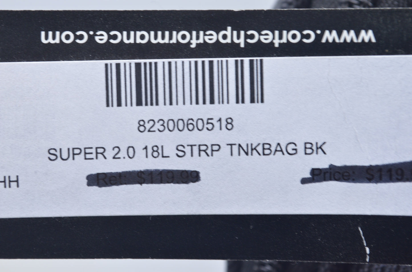Super 2.0 18 Liter Tank Bag NOS