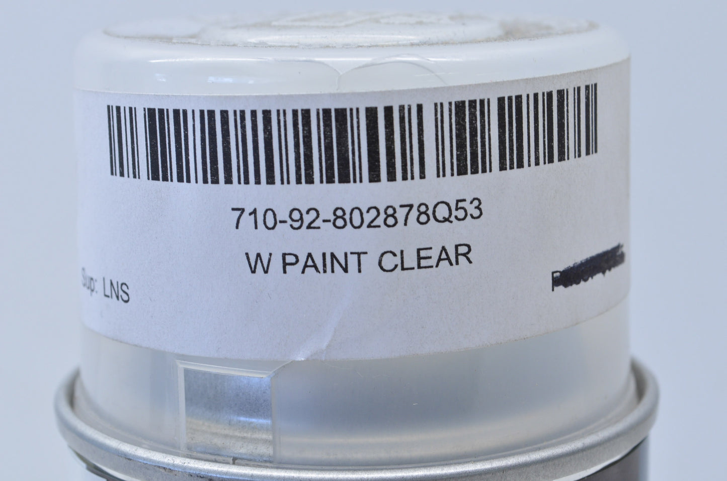New Quicksilver Clear Coat Enamel Spay Paint Can NOS