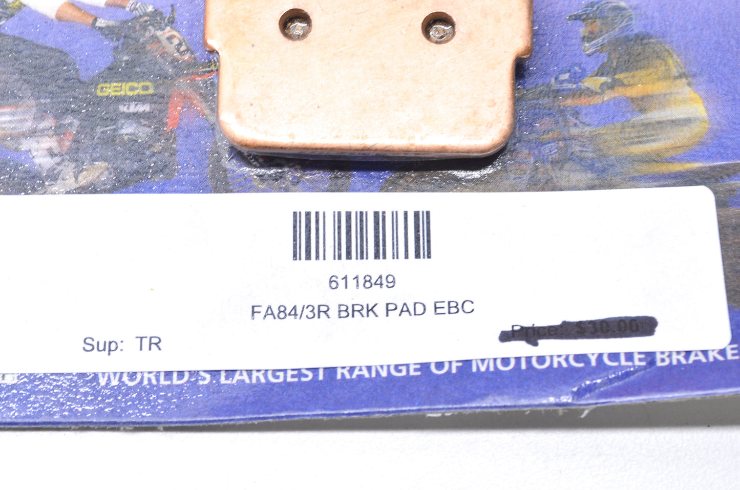 EBC 611849, FA84/3R Brake Pad Kit NOS