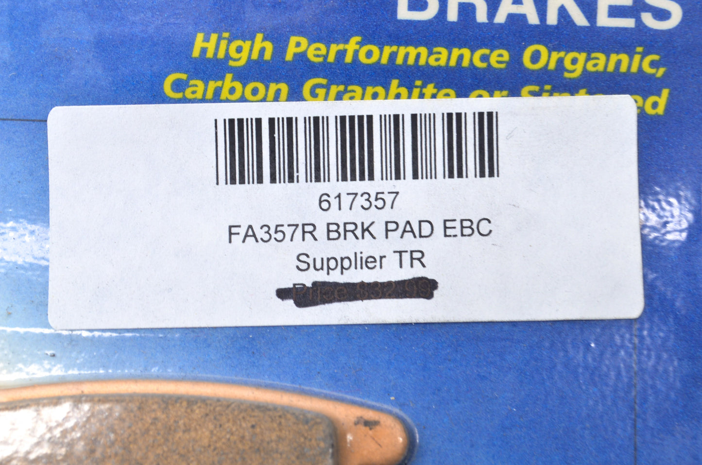 New EBC Brake Pad NOS