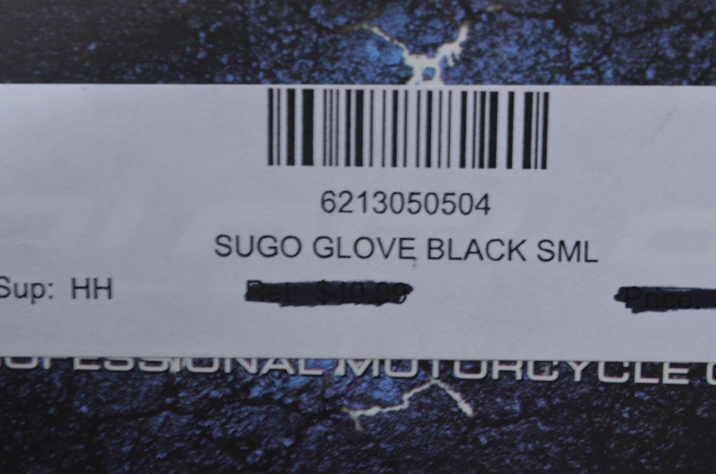 FieldSheer 6213050504 Mens Small Black Sugo Gloves NOS