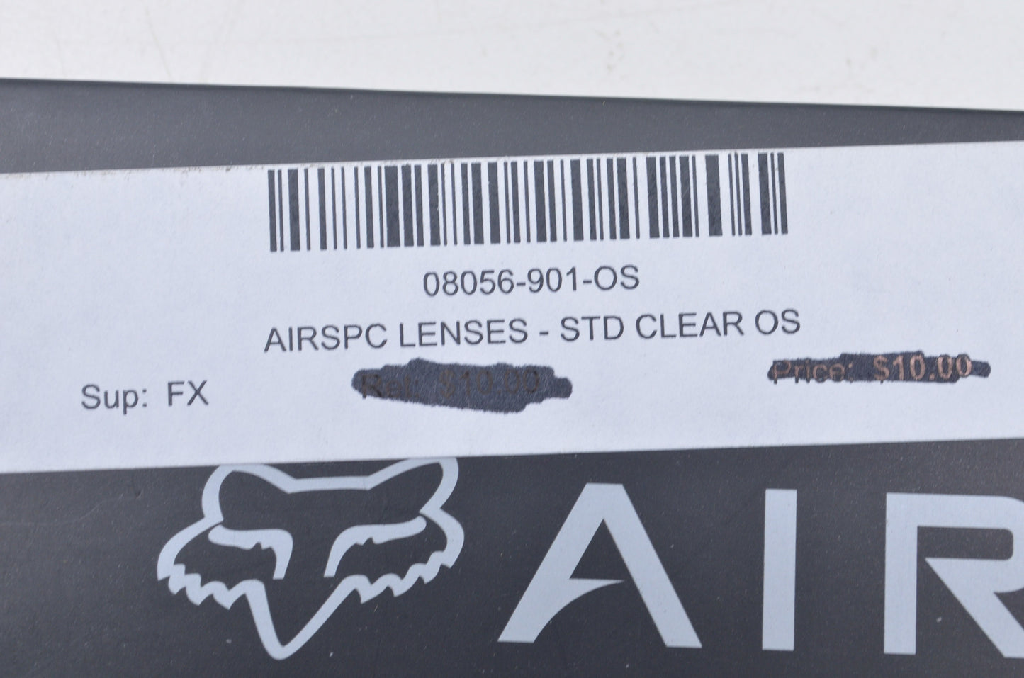 New Fox AIRSPC Clear Lens NOS
