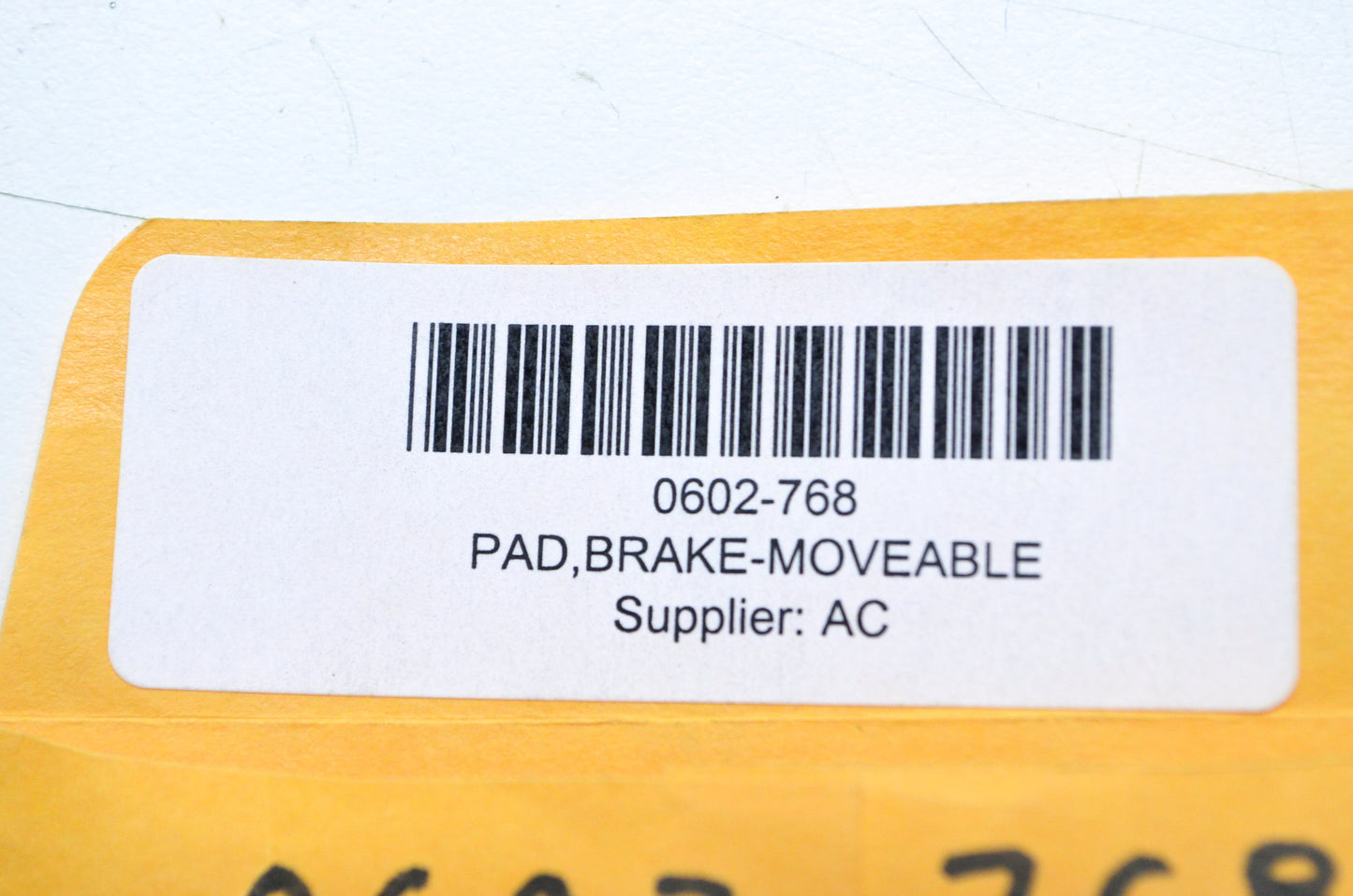 OEM Arctic Cat 0602-768 Moveable Brake Pad NOS