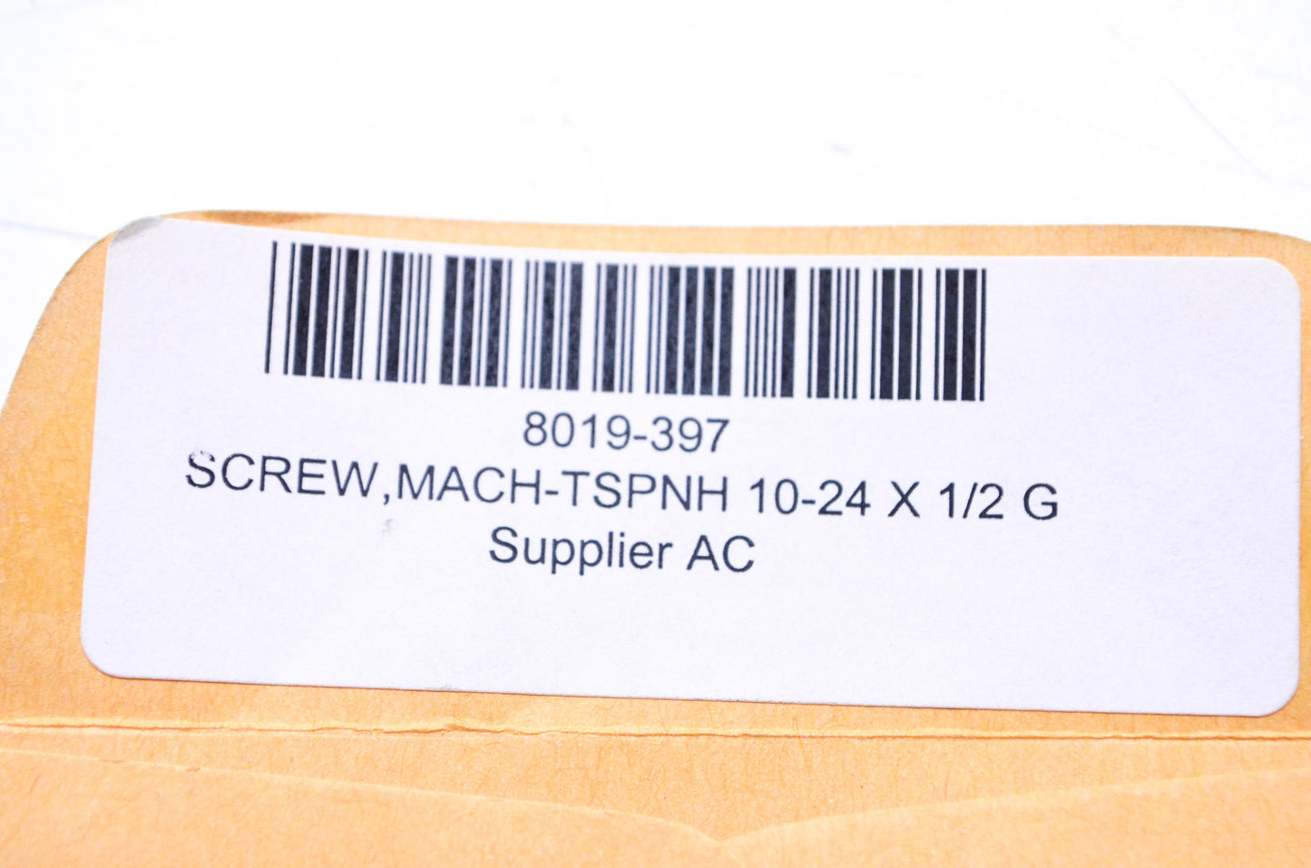 OEM Arctic Cat 8019-397 TSPNH 10-24x1/2 GR2 Z&Y Machine Screw NOS