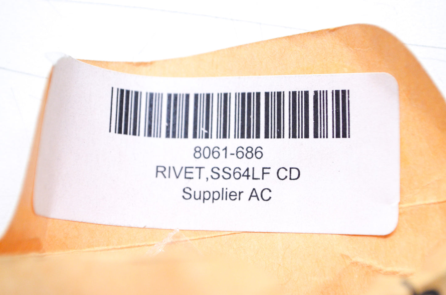 OEM Arctic Cat 8061-686 BLIND-LF SS64 Zinc Rivet Qty 5 NOS