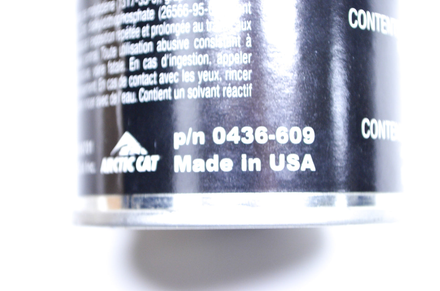 OEM Arctic Cat 0436-609 Chain Spray 1-12 Oz Bottle NOS