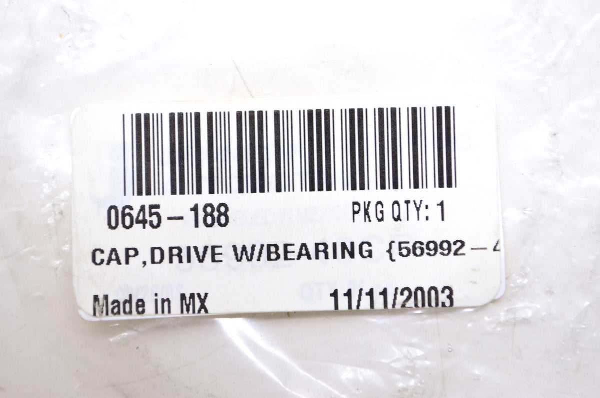 OEM Arctic Cat 0645-188 Drive w/ Bearing Cap NOS