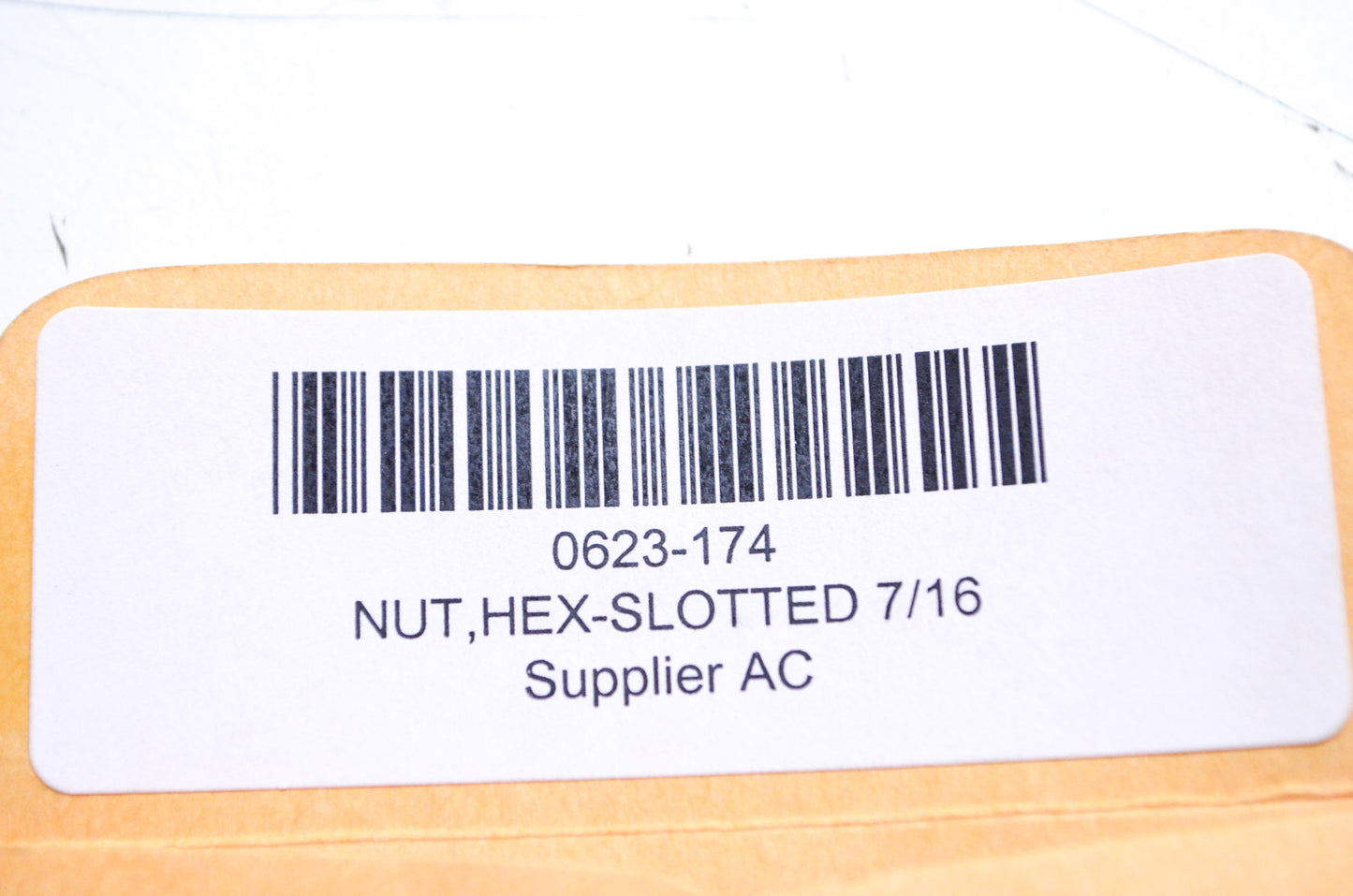 OEM Arctic Cat 0623-174 7/16 Hex Slotted Nut NOS