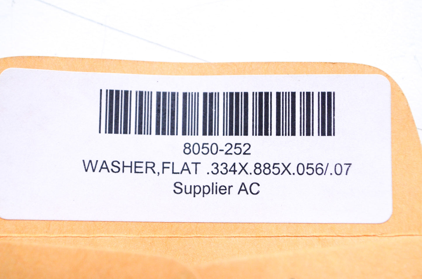 OEM Arctic Cat 8050-252 Flat Washer 5/16x.875x.063 Qty 4 NOS