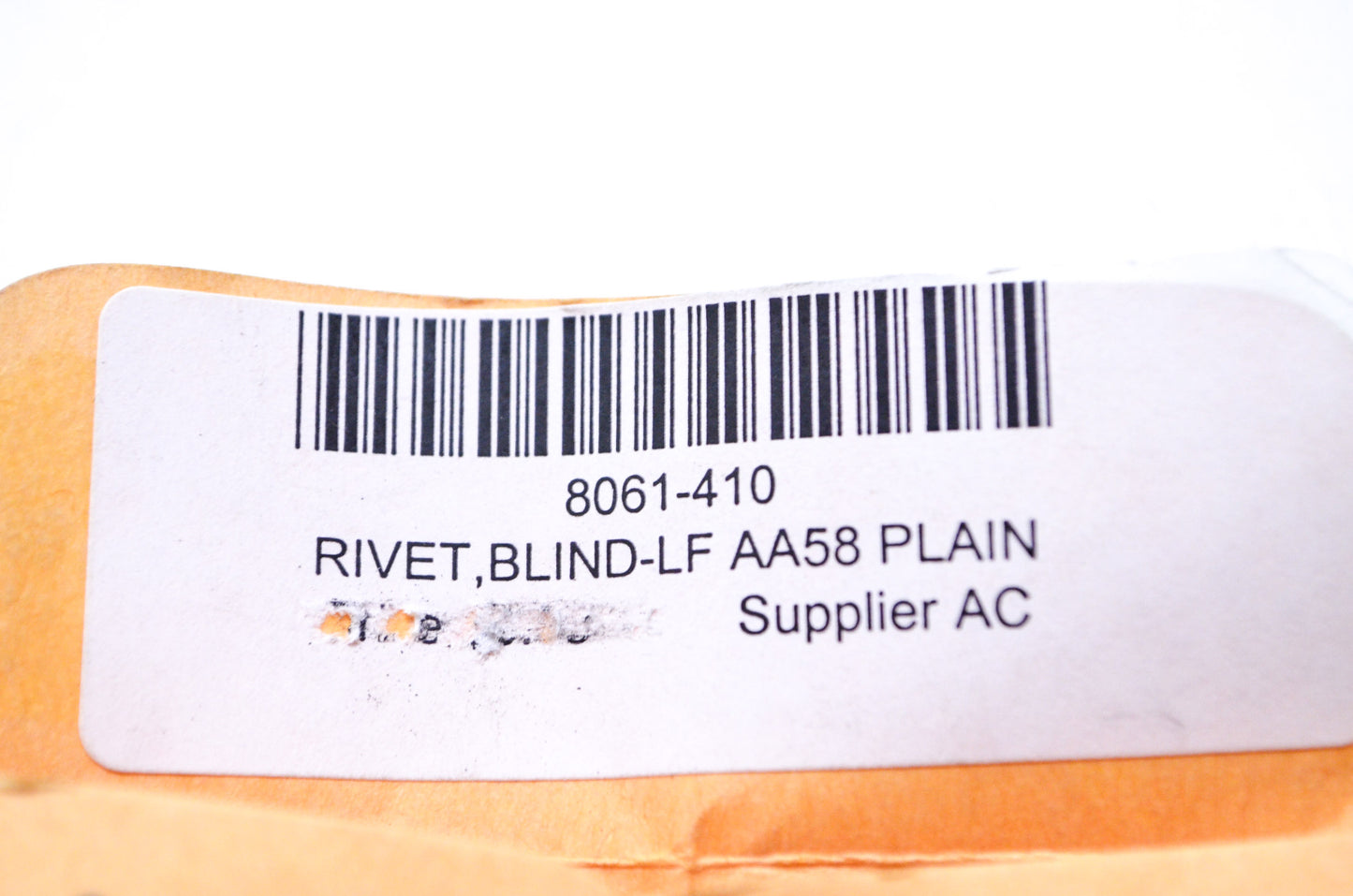 OEM Arctic Cat 8061-410 BLIND-LF AA58 PLAIN Rivet Qty 8 NOS