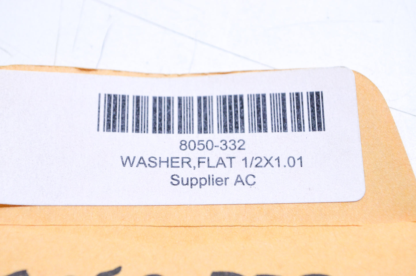 OEM Arctic Cat 8050-332 Flat Washer 1/2x1.000x.063 Qty 2 NOS