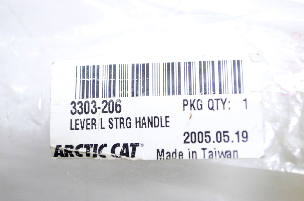 OEM Arctic Cat 3303-206 Left Steering Handle Lever NOS