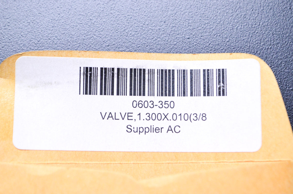 OEM Arctic Cat 0603-350 Valve 1.300X.010(3/8ID) NOS
