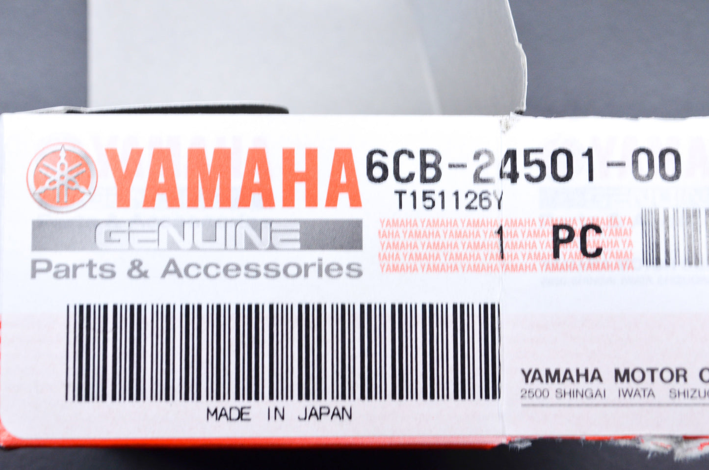 OEM Yamaha 6CB-24501-00-00 Fuel Filter NOS