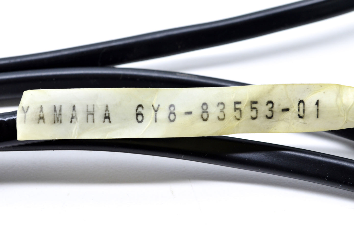New OEM Yamaha 8 Foot Power Wire 6Y8-83553-01-00 NOS