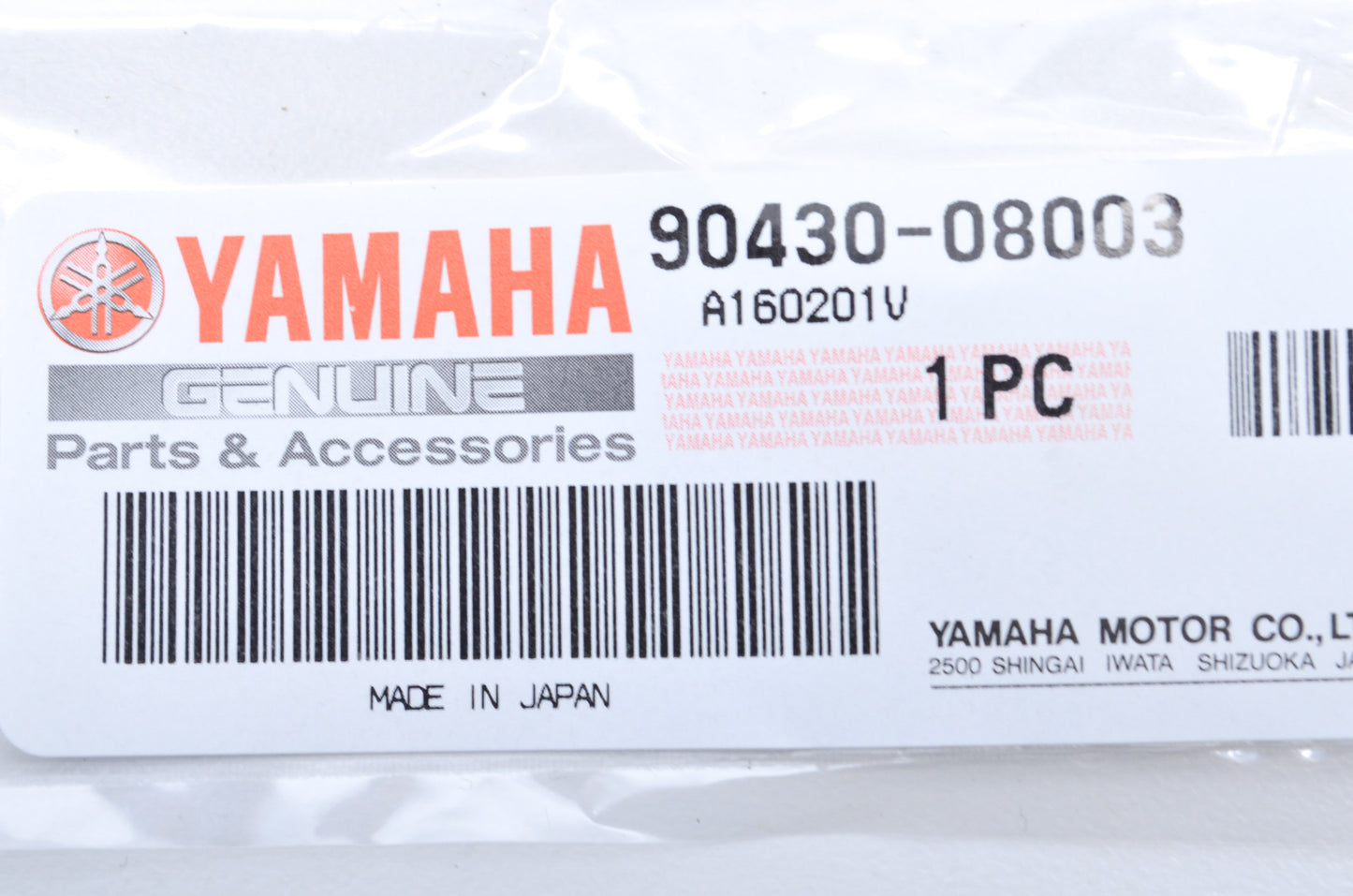 New OEM Yamaha Oil Drain Gasket QTY 2 90430-08003-00 NOS