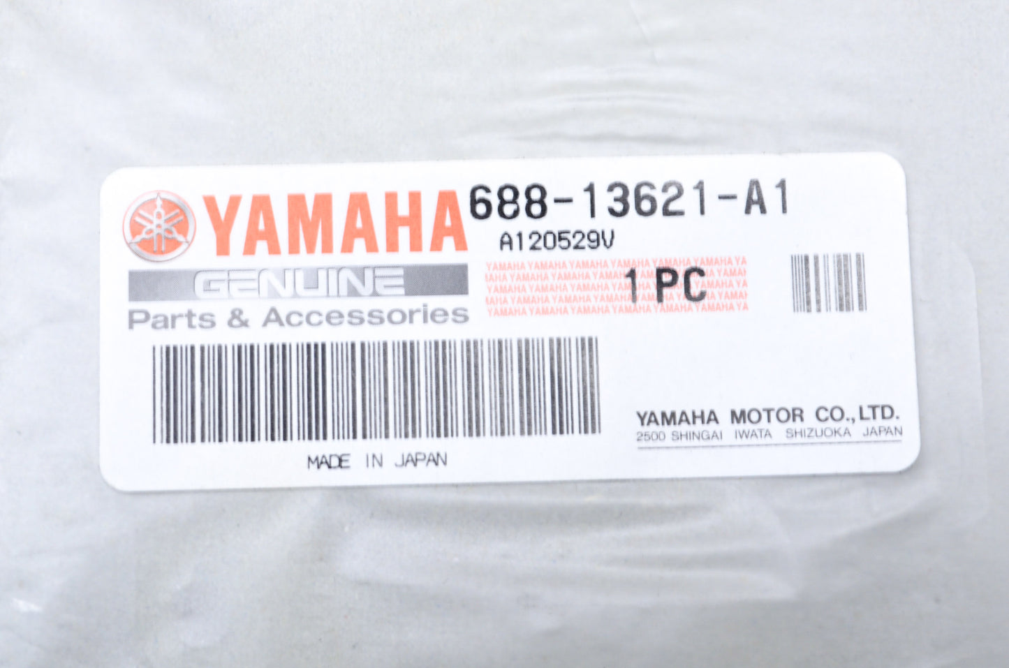 OEM Yamaha 688-13621-A1-00 Valve Seat Gasket NOS