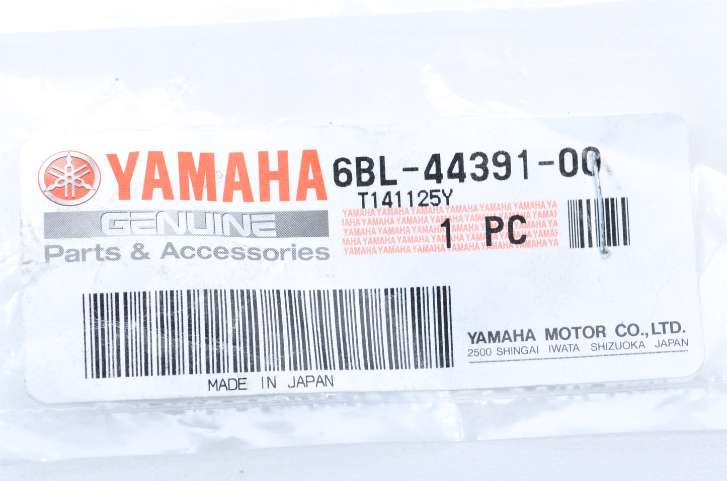 OEM Yamaha 6BL-44391-00-00 Hose Nipple NOS