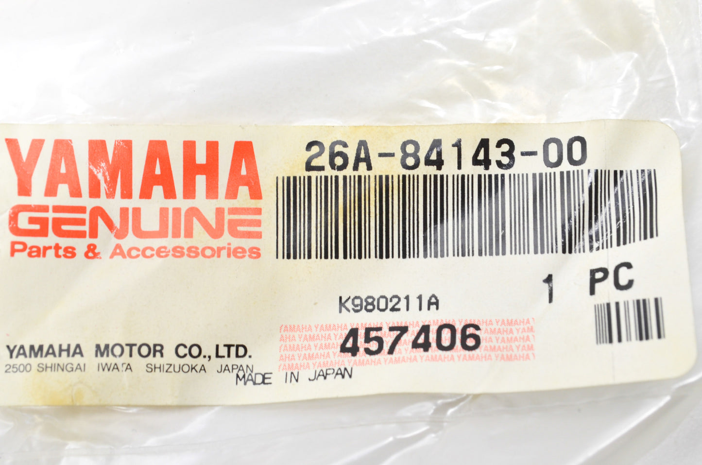 OEM Yamaha 26A-84143-00-00 Headlight Stay Damper NOS