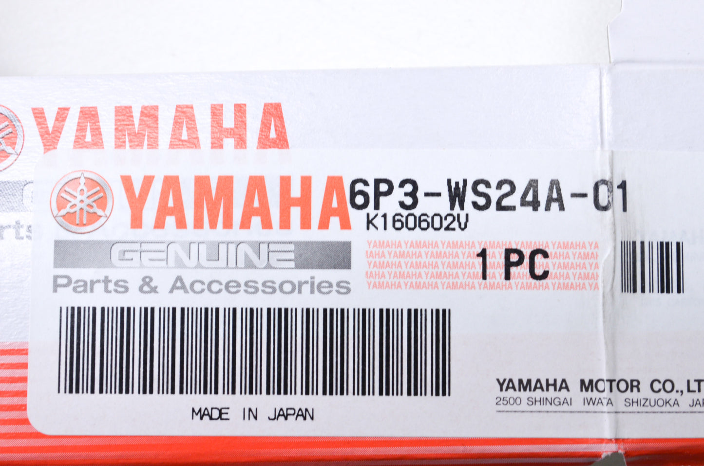 New OEM Yamaha Fuel Filter Element 6P3-WS24A-01-00 NOS
