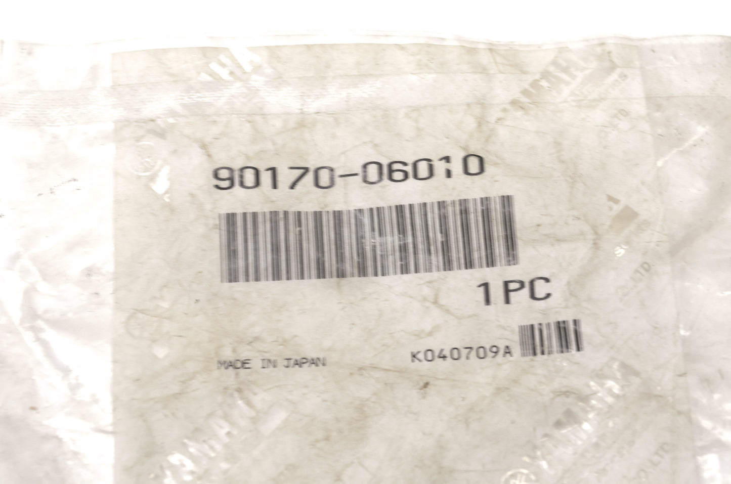 New OEM Yamaha 90170-06010-00 Hexagon Nut NOS